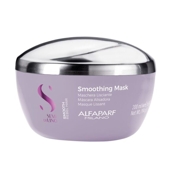 Controla, Hidrata, liscia Smoothing Mask es un tratamiento intensivo desenredante, que aporta control y protege del efecto encrespado, para lucir un cabello suave e hidratado.