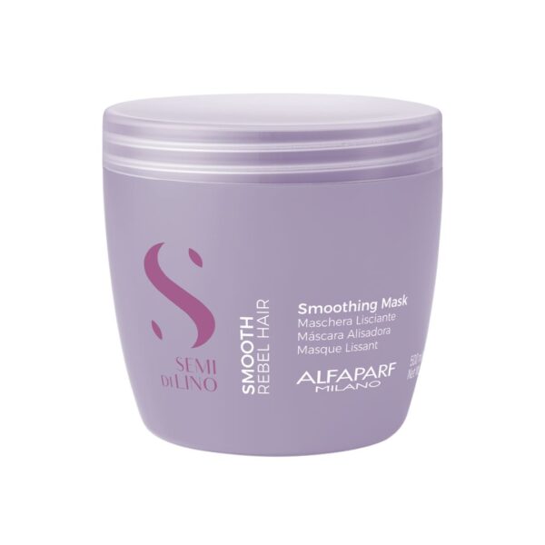 Controla, Hidrata, liscia Smoothing Mask es un tratamiento intensivo desenredante, que aporta control y protege del efecto encrespado, para lucir un cabello suave e hidratado.